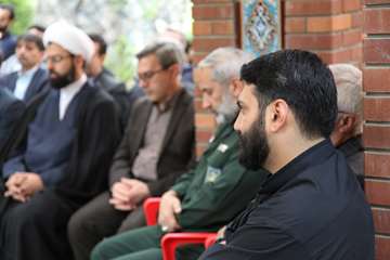 مراسم رونمایی از یادمان شهدای گمنام